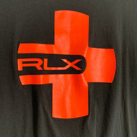RLX RALPH LAUREN ラルフローレン ロゴプリント 半袖 Tシャツ ブラック Size M 福生店