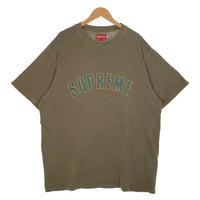 SUPREME シュプリーム 24SS Cracked Arc S/S Tee クラックドアーチロゴ ショートスリーブTシャツ プリント USED加工 オリーブ Size XXL 福生店