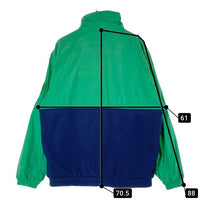 GAP ギャップ OLD ハーフジップ 90's ナイロン フリースジャケット グリーン sizeM 瑞穂店