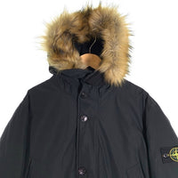 STONE ISLAND ストーンアイランド MICRO REPS DOWN ファー ダウンジャケット ブラック 691542926-A Size L 福生店