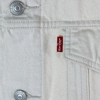 Levi's リーバイス 72334-0433 4th ホワイトデニム トラッカージャケット Gジャン ホワイト sizeL 瑞穂店