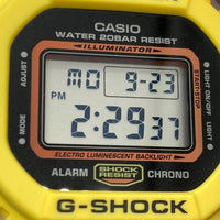 CASIO カシオ G-SHOCK DW-5600TB THROW BACK デジタル腕時計 イエロー 瑞穂店