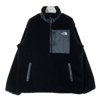 THE NORTH FACE ザノースフェイス NJ4FP56A PLAY GREEN RVS FLEECE ANORAK リバーシブル ボアフリース アノラック ブラック sizeXL 瑞穂店