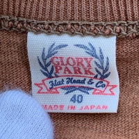 GLORY PARK グローリーパーク Red Chief プリントTシャツ ブラウン フラットヘッド Size 40 福生店
