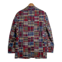 346 Brooks Brothers ブルックスブラザーズ コットン パッチワーク 2B テーラードジャケット マルチチェック Size US 42R 福生店