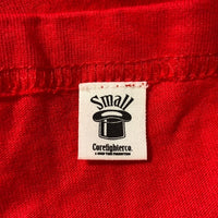 CORE FIGHTER コアファイター ロゴプリント Tシャツ レッド Size S 福生店