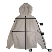 SUPREME シュプリーム 20AW Icy Arc Hooded Sweatshirt アイシー アーク フーデッド スウェットシャツ プルオーバー フーディー パーカー アッシュグレー Size L 福生店