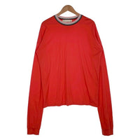 MARNI マルニ Dance Bunny Long Sleeve Tee ダンスバニー ロングスリーブTシャツ レッド HUMU0039L0 S22763 Size 46 福生店