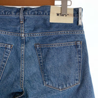 WTAPS ダブルタップス 23AW BLUES TAPER ブルーステーパー デニムパンツ ウォッシュ加工 インディゴ 232WVDT-PTM05 Size 02 福生店