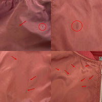 STUSSY ステューシー 2005年 25周年記念 ワールドツアー刺繍 スカジャン ボルドー sizeM 瑞穂店