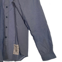 90's DSCP U.S.NAVY ユーティリティ ワークシャツ 長袖 ライトブルー 98年会計 Size XXL-40SL 福生店