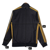 Needles ニードルズ TRACK JACKET Poly Smooth トラックジャケット ポリスムース ブラック ゴールド DI343 Size M 福生店