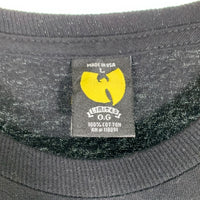 Wu-tang LTD ウータン リミテッド Wu-Kicks Tee ウータンクラン 半袖 Tシャツ ブラック イエロー USA製 Size L 福生店