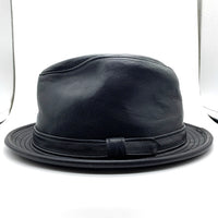 Schott ショット ラムスキン レザーハット ブラック 311907 Size M 福生店