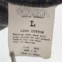 CORONA コロナ シンチバック リベット 5ポケット ワークパンツ グレー sizeL 瑞穂店
