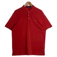 POLO RALPH LAUREN ポロラルフローレン CLASSIC FIT ポロシャツ 半袖 レッド Size L 福生店