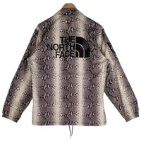 SUPREME シュプリーム 18SS THE NORTH FACE ノースフェイス Snakeskin Taped Seam Coaches Jacket スネークスキン テープドシーム コーチジャケット ブラック NP11803I Size L 福生店