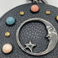 COACH コーチ Kiko Mizuhara 水原希子 レザーキーホルダー ブラック 瑞穂店