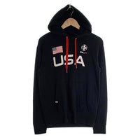 Ralph Lauren ラルフローレン RLX USA Hoodie 星条旗 プルオーバーパーカー フーディー ブラック Size S相当 福生店