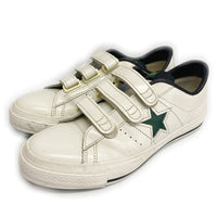CONVERSE コンバース ワンスター V-3 ベルクロ レザー スニーカー ホワイト size8.5 瑞穂店
