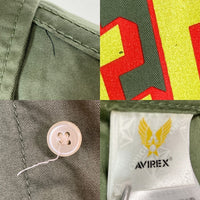 AVIREX アヴィレックス 6115125 ピンナップガール BRIEFING TIME 長袖シャツ カーキ sizeM 瑞穂店