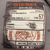 DIESEL ディーゼル レザー切替 ワンショルダー ショルダーバッグ ブラック 瑞穂店
