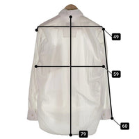 CHRIS PARRY クリスパリー コットンシャツ ホワイト ドレス オールド Size M 福生店