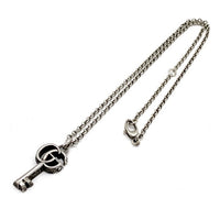 Gucci グッチ GGマーモント アラベスク シルバー キートップ チェーンネックレス AG925 Size 52cm 福生店