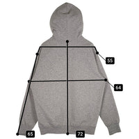 THE NORTH FACE ノースフェイス Small Logo Heather Sweat Hoodie 刺繍 スモールロゴ ヘザー スウェット プルオーバー フーディー パーカー グレー NT62342 Size XL 福生店
