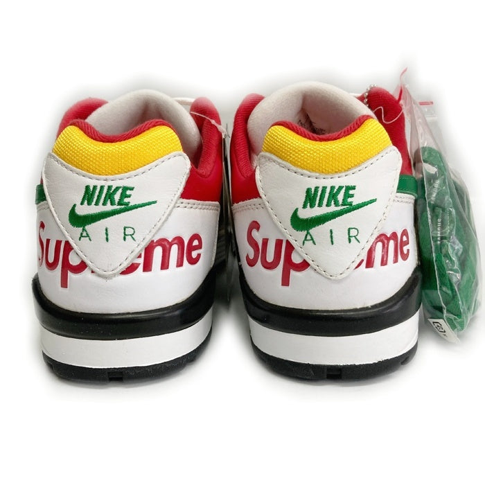 Nike Supreme ゴールド27.5cm　(中古品) 国内正規 未使用 SUPREME NIKE AIR MORE UPTEMPO METALLIC GOLD コラボ
