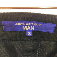 JUNYA WATANABE MAN ジュンヤワタナベ マン WJ-P006 AD2022 パッチワーク コーデュロイ 5ポケット パンツ ブラック sizeS 瑞穂店