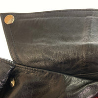 TRIPLE SIX 666 トリプルシックス レザー ダブルライダースジャケット ブラック レディース size34 瑞穂店