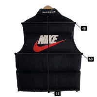SUPREME シュプリーム NIKE ナイキ 24SS Denim Puffer Vest デニム パファー ベスト ブラック Size S 福生店