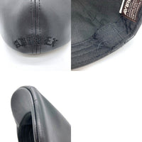 AVIREX アヴィレックス 06129142 フェイクレザー ハンチング ブラック size57cm-59cm 瑞穂店