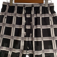 Needles ニードルズ String Cowboy Short R/C Lawn Cloth ストリングカウボーイショーツ レーヨン コットン ショートパンツ ブラック MR181 Size M 福生店