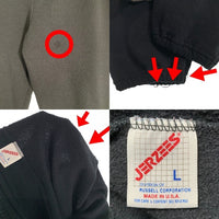 90's JERZEES ジャージーズ ブランク スウェットパンツ ブラック 薄手 Size L 福生店