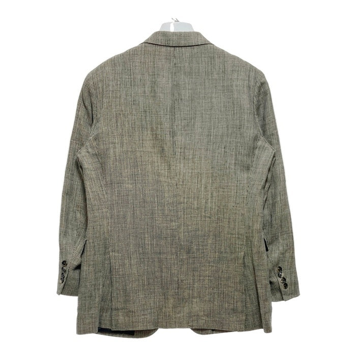 ポロラルフローレン シルクリネン テーラードジャケット グレー系 Polo by Ralph Lauren ポロラルフローレン シルク リネン 3B