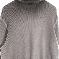 DIESEL ディーゼル S-GINAFY プリントサーマルカットソー ワッフル グレー ガーメントダイ A11253 Size L 福生店