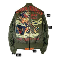 AVIREX アヴィレックス 6102062 35周年記念 Glenn Miller's AAF Band MA-1 フライトジャケット オリーブ sizeM 瑞穂店