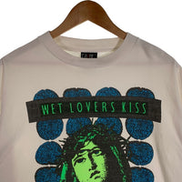 SAINT Mxxxxxx セントマイケル 24AW KISS SS TEE キス プリントTシャツ ホワイト SM-YS1-0000-009 Size L 福生店