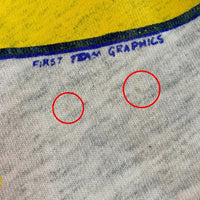 FRUIT OF THE LOOM フルーツオブザルーム USA製 シングルステッチ ROOS BASKETBALL 1991-92 Tシャツ グレー sizeXL 瑞穂店