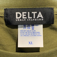 DELTA URBAN STANDARD デルタ ロゴプリント Tシャツ オリーブ Size XL 福生店