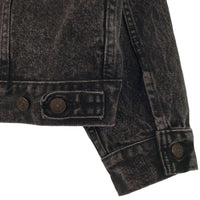 80's Levi's リーバイス 70507-0253 ケミカルウォッシュ ブラックデニムトラッカージャケット USA製 Size L 福生店