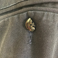 CHAPS RALPH LAUREN チャップスラルフローレン レーヨン混 ツータックチノパンツ ネイビー size34 瑞穂店