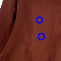 Carhartt W.I.P カーハート ワークインプログレス 21AW AMERICAN SCRIPT SWEATSHIRT アメリカンスクリプト スウェットシャツ クルーネックトレーナー ブラウン Size L 福生店