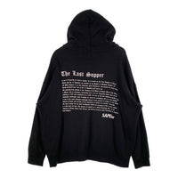 SAPEur サプール The Last Supper プルオーバースウェットパーカー ブラック 最後の晩餐 Size L 福生店