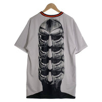 FOR THE HOMIES MF DOOM ドゥーム プリント メッシュTシャツ リバーシブル ホワイト ブラック Size M 福生店