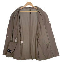 GIORGIO ARMANI ジョルジオアルマーニ コットン レーヨン 3スナップ テーラードジャケット 春夏 Size 56 福生店
