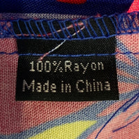 459th AIRLIFT SQUADRON 第459空輸中隊 レーヨン アロハシャツ マルチ プリント Size S 福生店