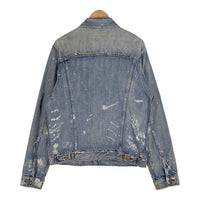 DENIM&SUPPLY RALPH LAUREN デニム&サプライ ラルフローレン デニムトラッカージャケット USED/ペンキ加工 インディゴ Size L 福生店
